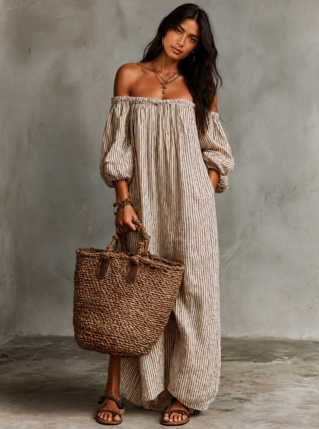 Vestido largo Charlotte