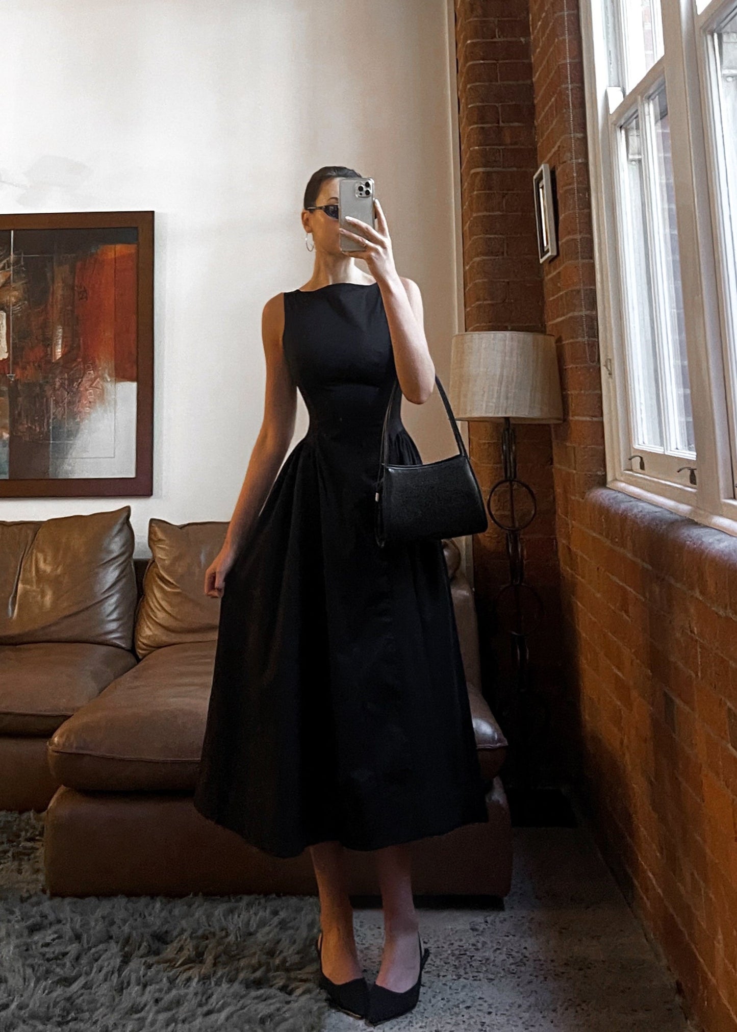 Jacqueline vestido- Negro