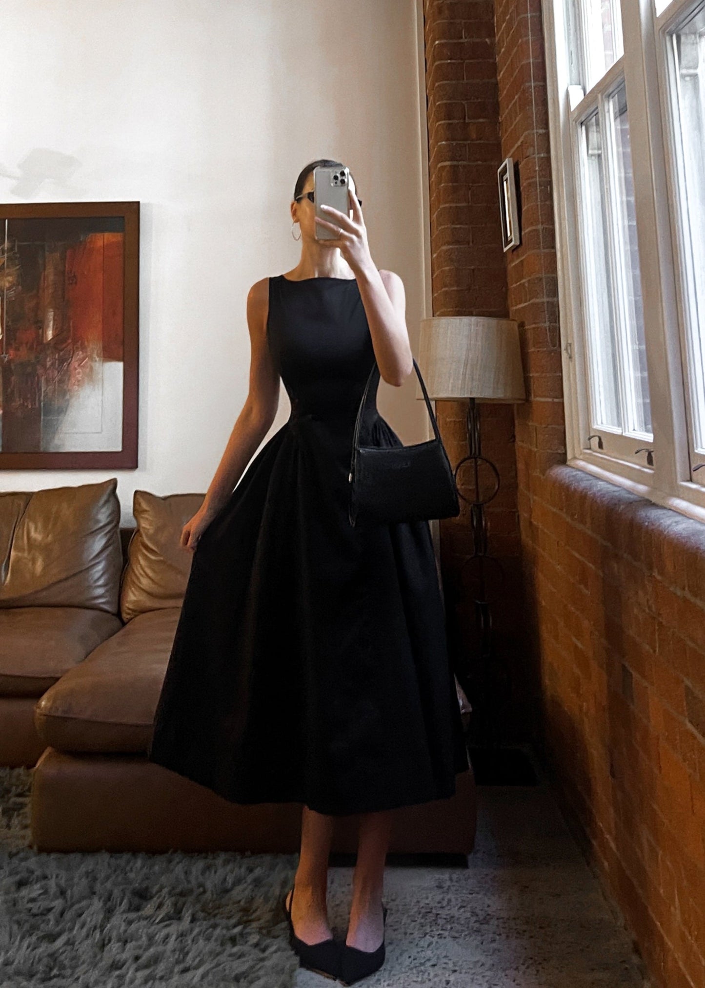 Jacqueline vestido- Negro