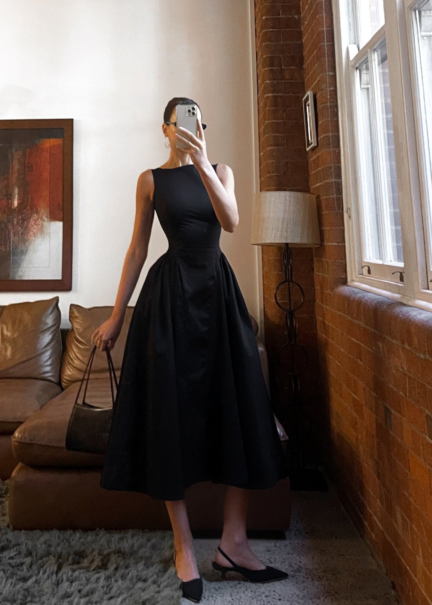 Jacqueline vestido- Negro