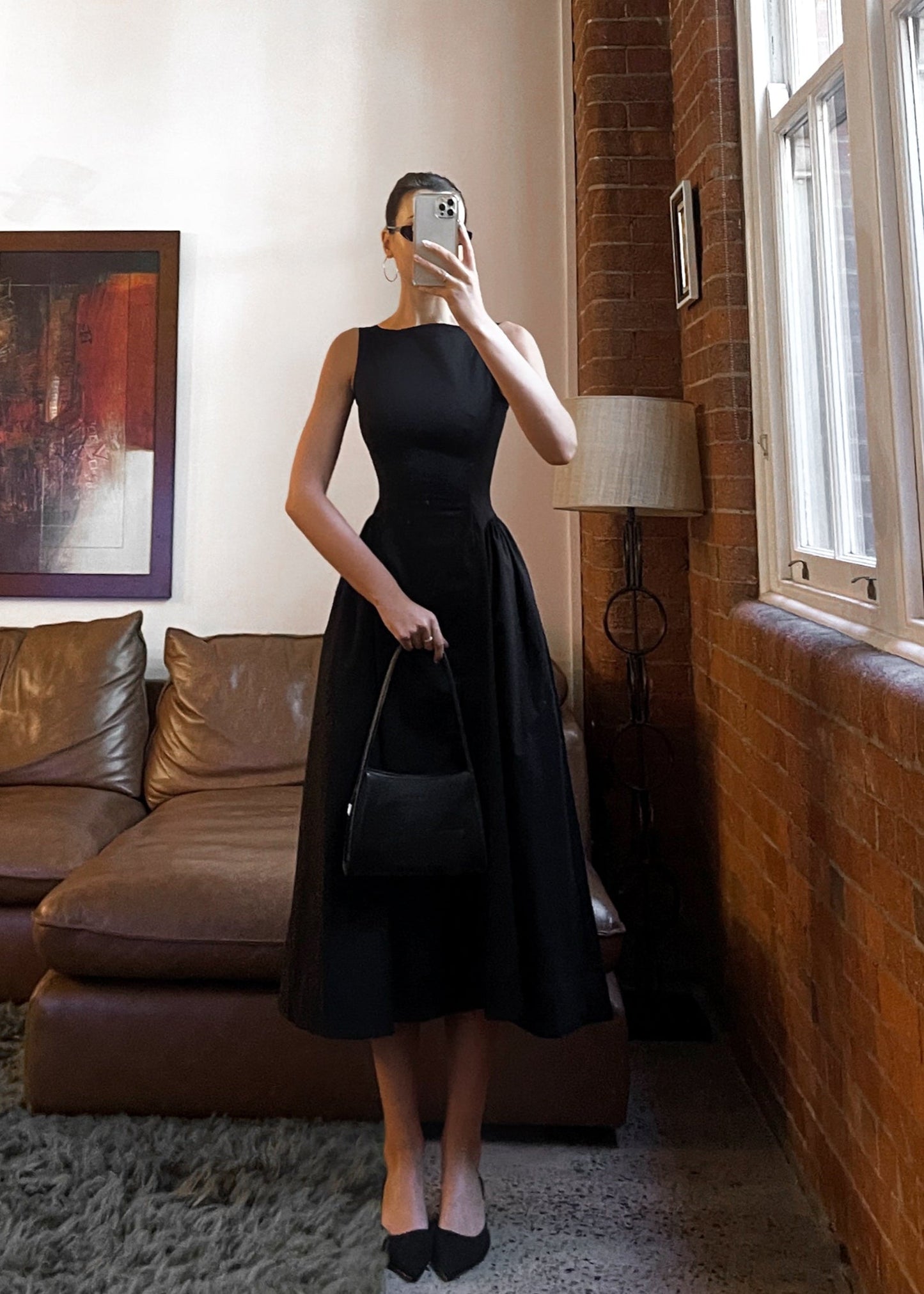 Jacqueline vestido- Negro