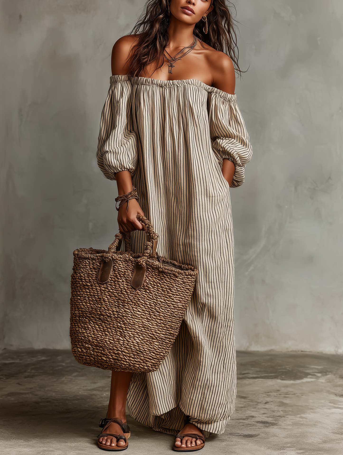 Vestido largo Charlotte