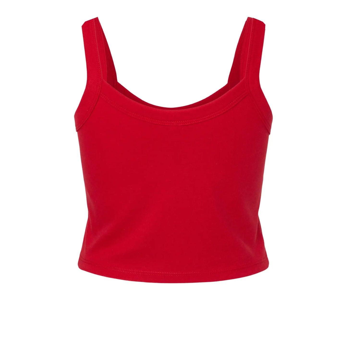 Micro Rib Spaghetti Strap Tank de mujer