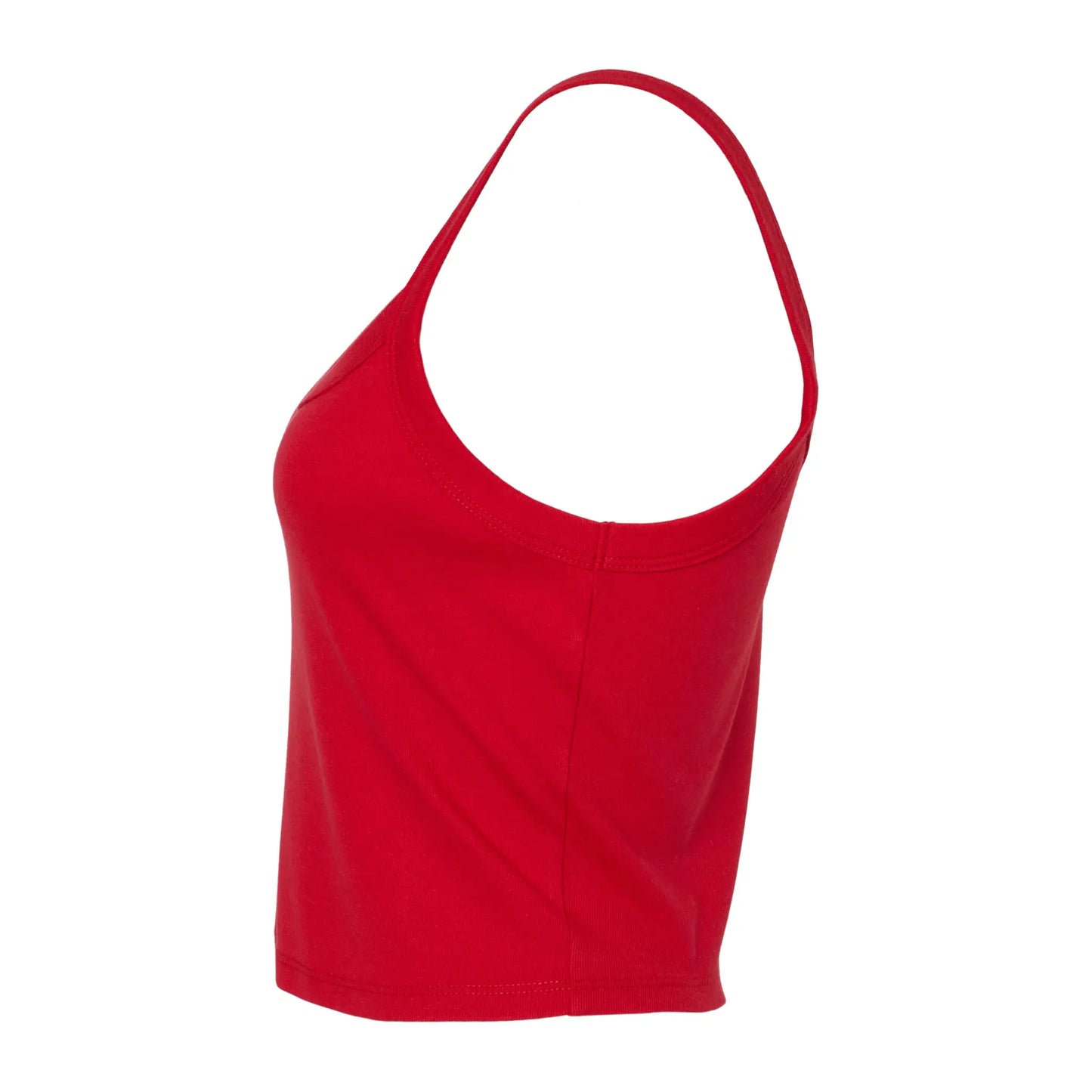 Micro Rib Spaghetti Strap Tank de mujer