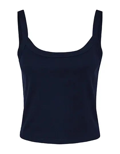 Micro Rib Spaghetti Strap Tank de mujer