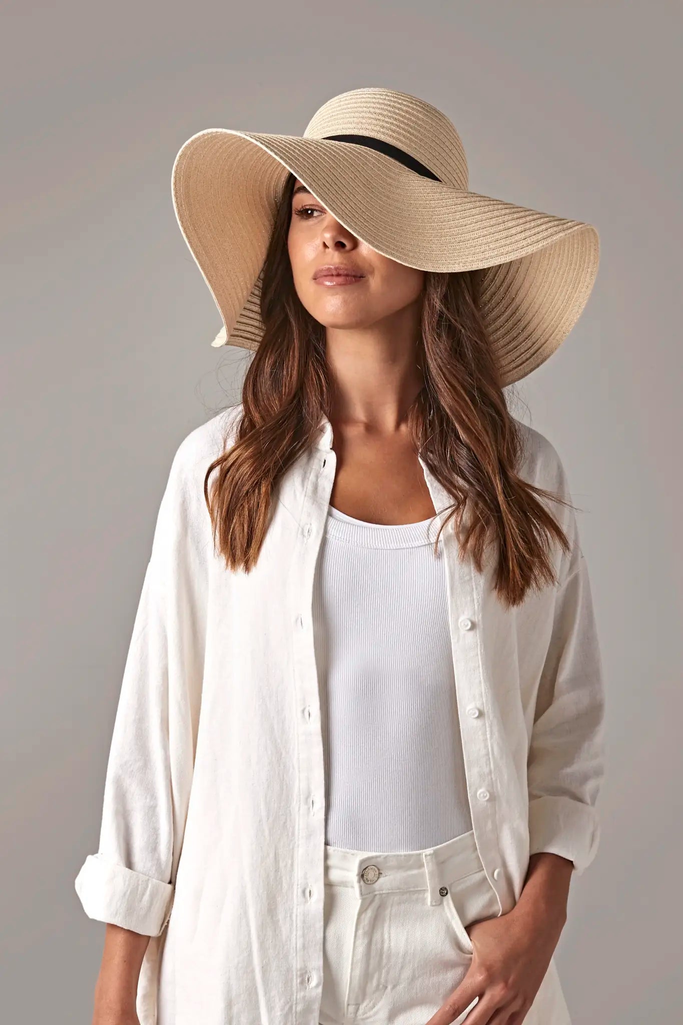 Sombrero de sol Marbella Wide Brimmed