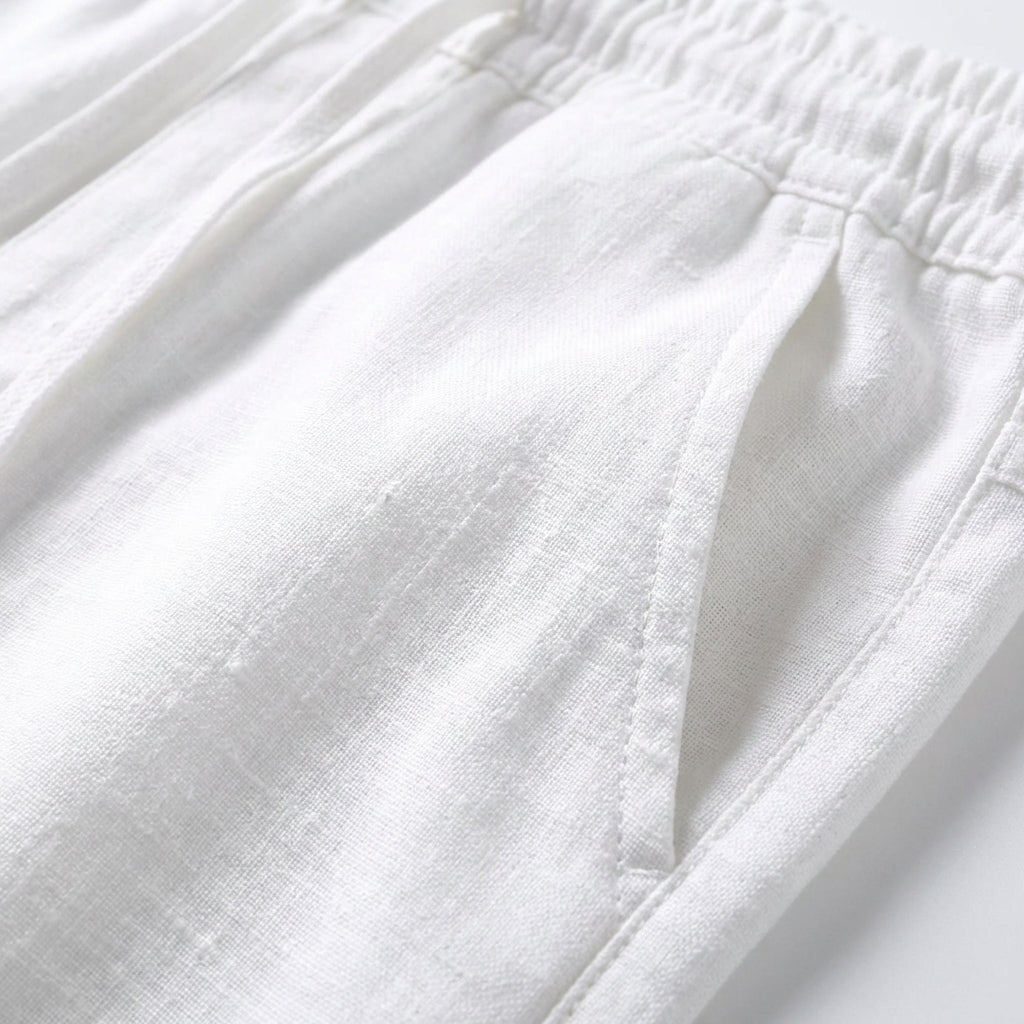 Mateo | Pantalón Recto con Cordón Casual Hombre