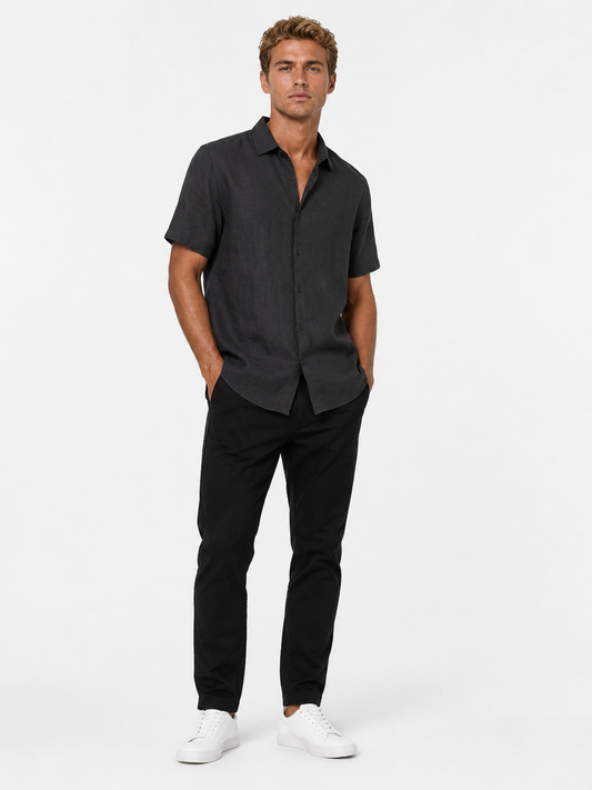Tobias | Camisa Casual de Hombre con Botones